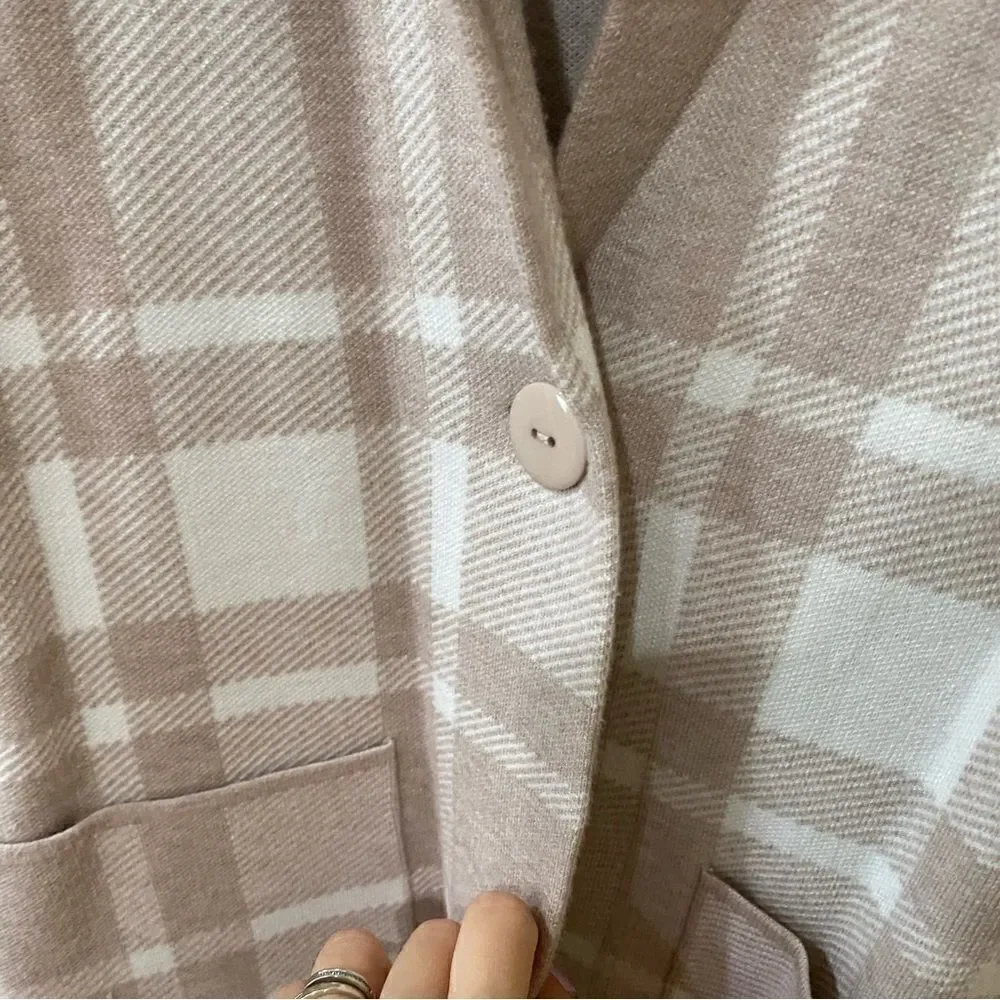 NWT Rag and‎ Bone Estelle cocoon plaid coat